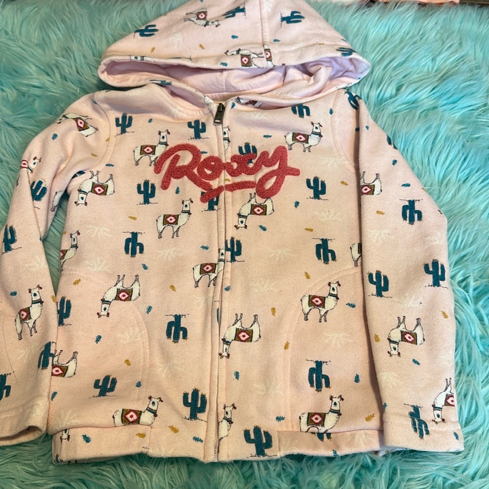 Roxy sweatshirt size 5 lama/alpaca?